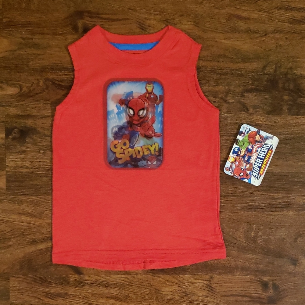 Marvel Tank Tops (2) 4T
